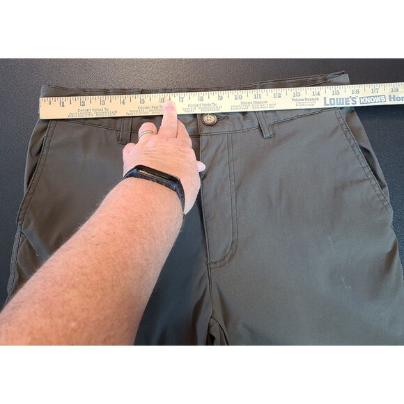 EUC UB Tech UnionBay Rainier Travel Chino Classic Fit Pants 32x34 Stretch Cargo - Picture 14 of 16